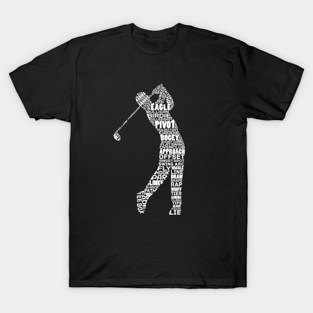 Golf Golfer Shirt - Golf Gift Ideas T-Shirt by Virgodo